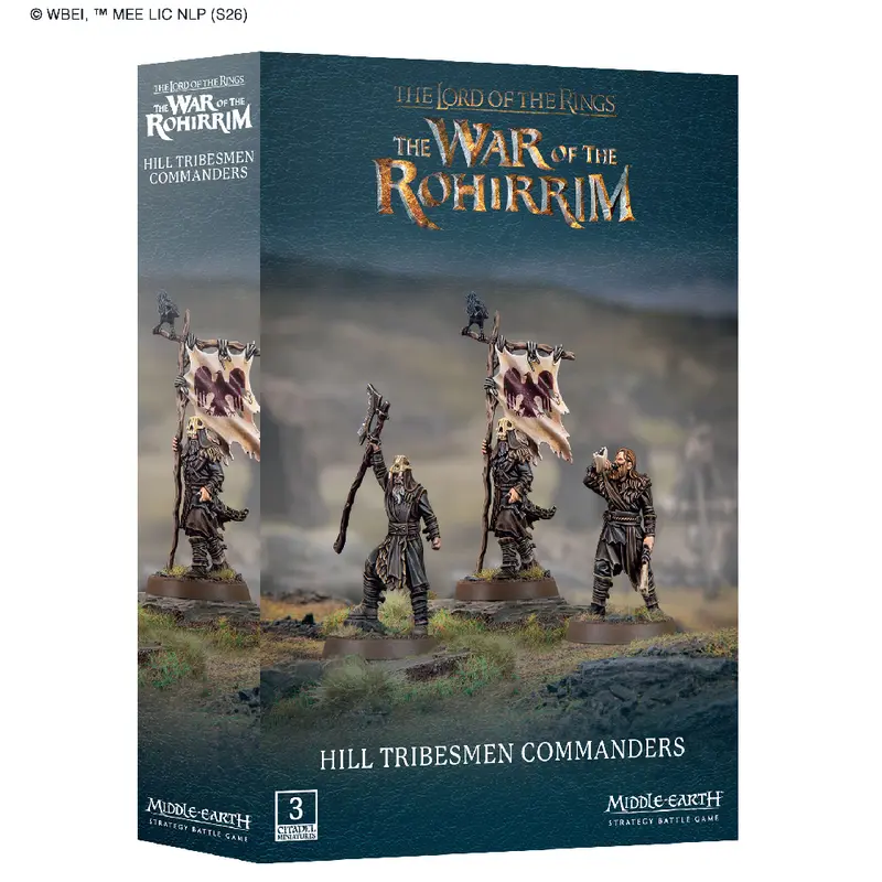 Hill Tribesmen Commanders - Middle-Earth SBG