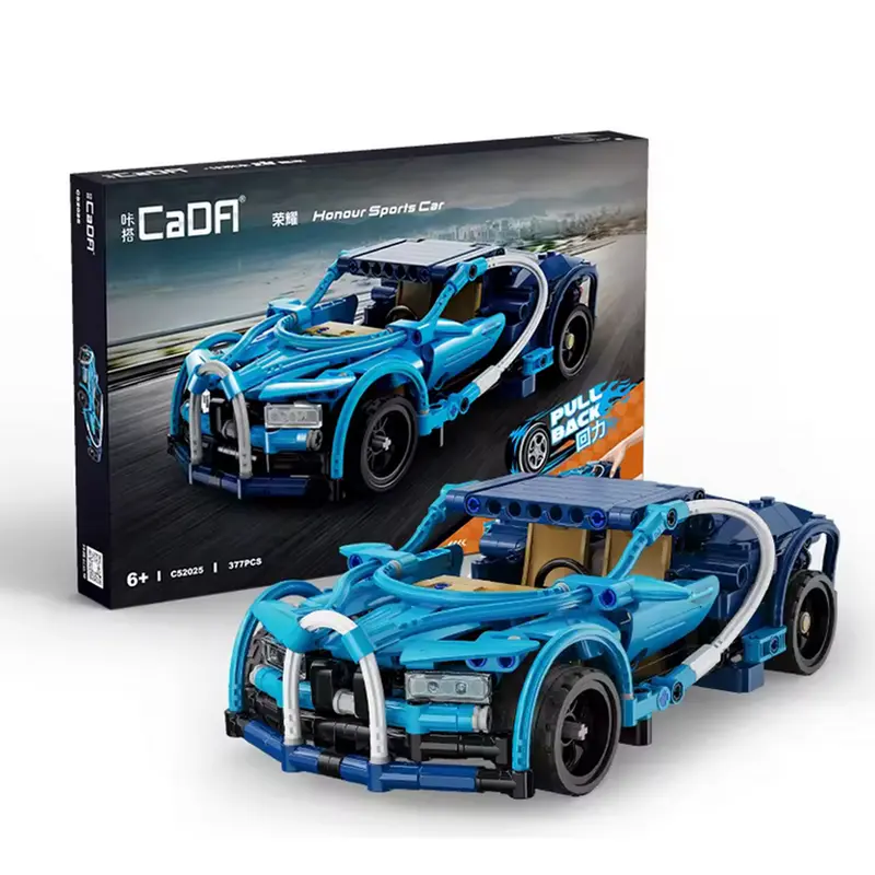 Honour Sports Car Pull Back CaDA Brick Kit