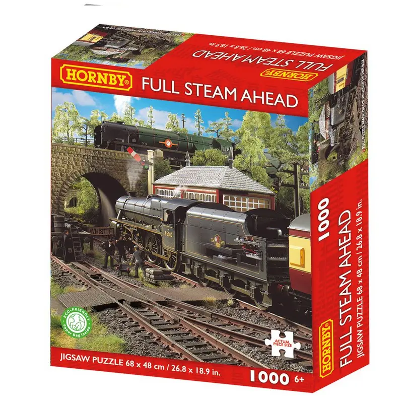 Hornby Full Steam Ahead 1000 Piece Jigsaw Puzzle