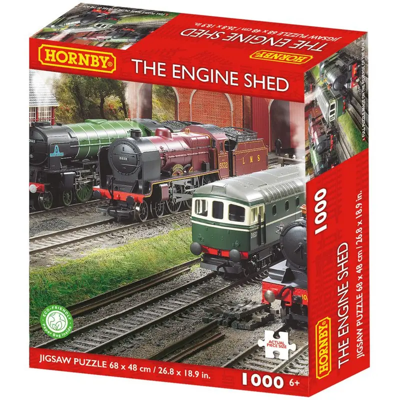 Hornby The Engine Shed 1000 Piece Jigsaw Puzzle