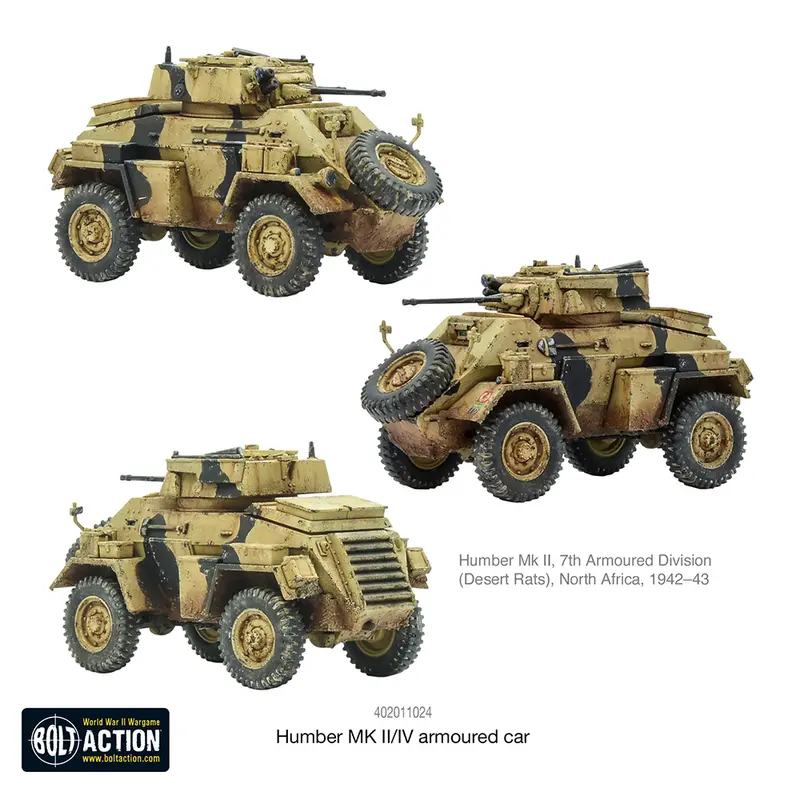 Humber Mk II/IV Armoured Car - Bolt Action