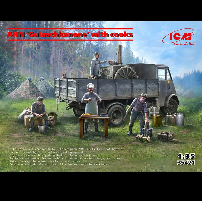 ICM AHN “Gulaschkanone” with Cooks