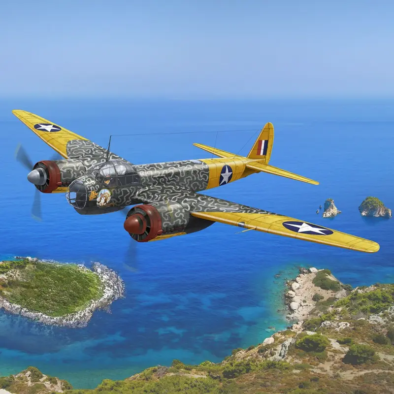 ICM Ju 88 WWII USAAF/RAF Bomber - 1