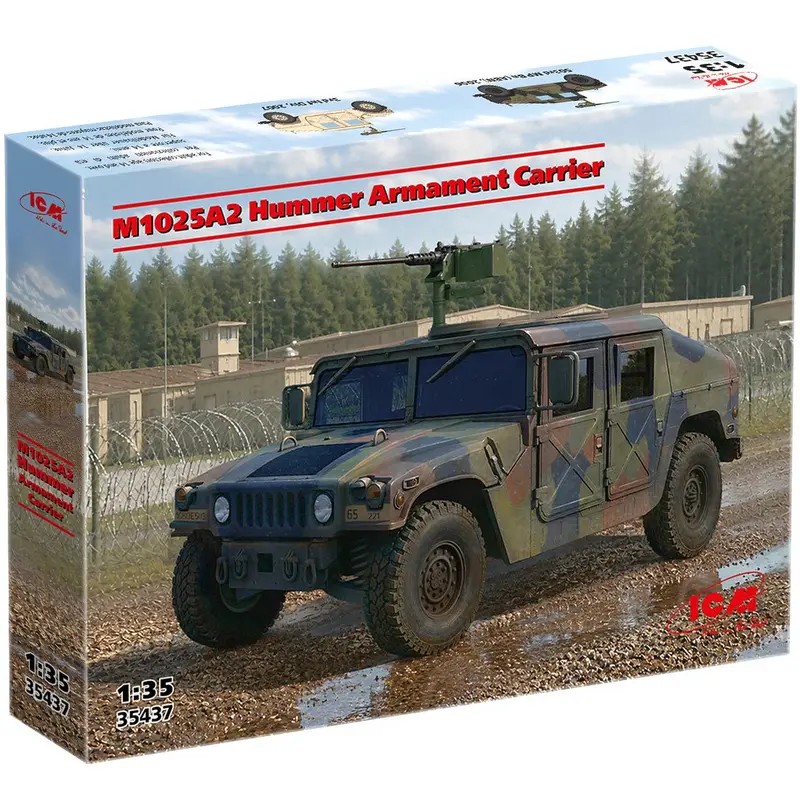 ICM M1025A2 Humvee Armament Carrier -1