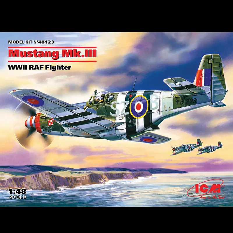 ICM Mustang Mk.III WWII RAF Fighter - 1