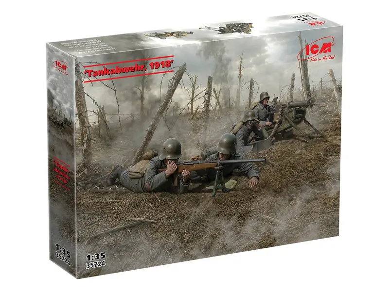 ICM ‘Tankabwehr 1918’ German WWI Soldiers