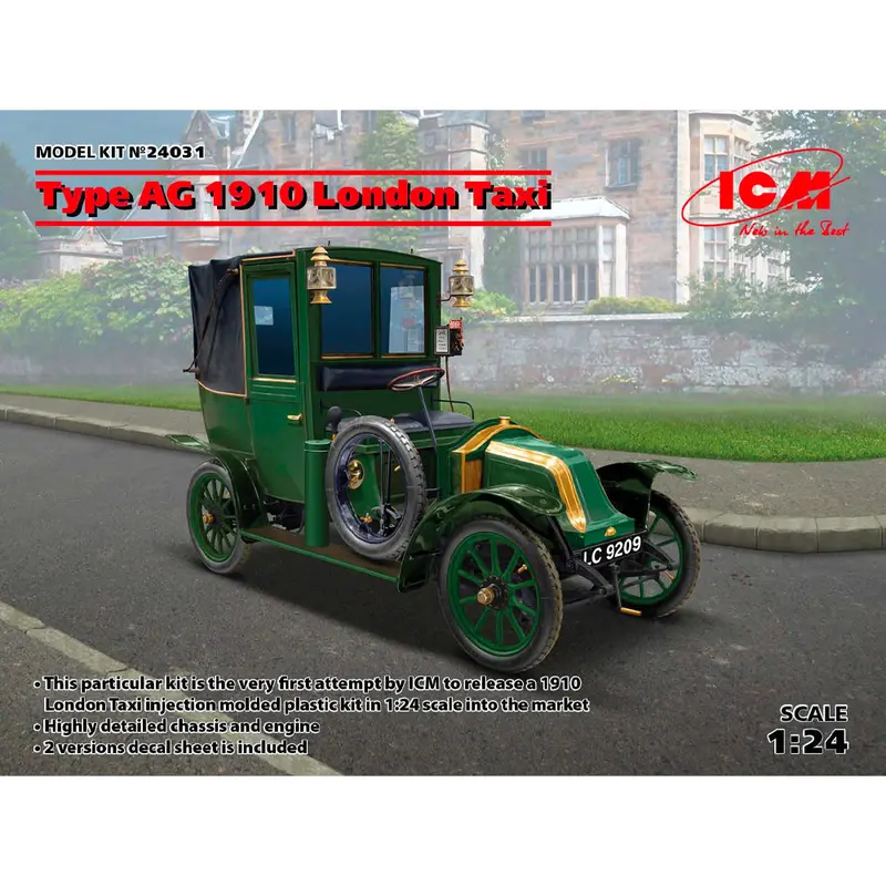 ICM Type AG 1910 London Taxi Scale Model