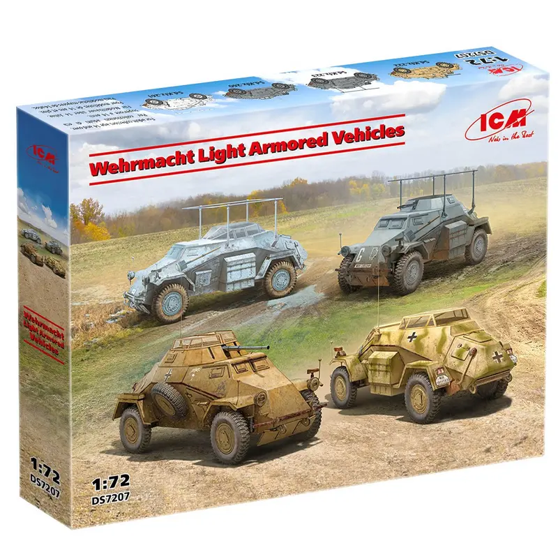 ICM Wehrmacht Light Armoured Vehicles -  1