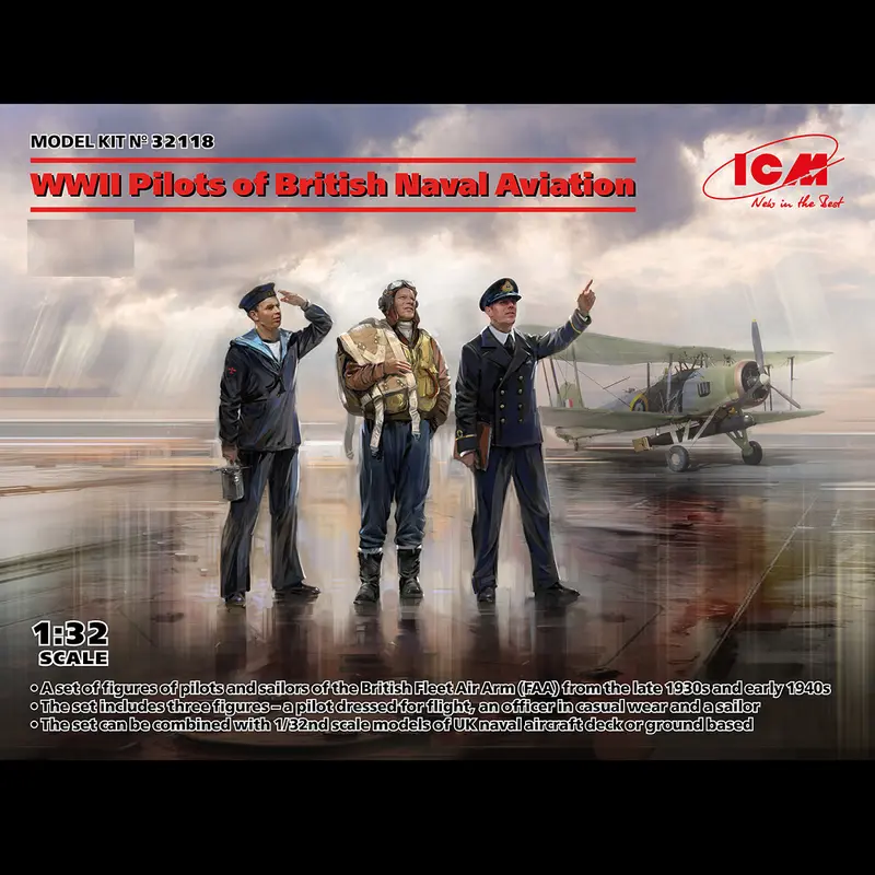 ICM WWII Pilots of British Naval Aviation - 1