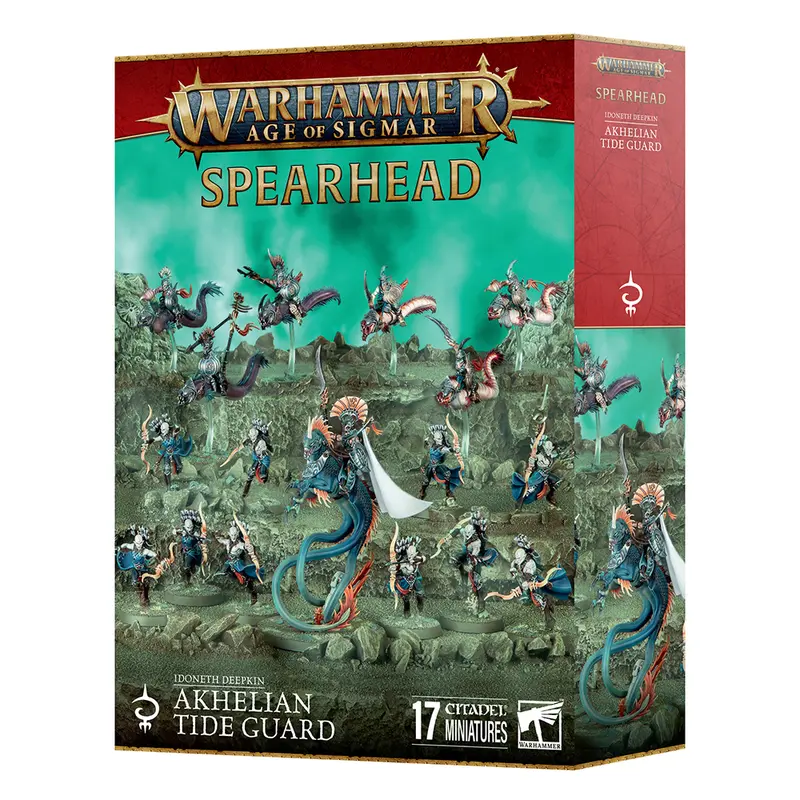 Idoneth Deepkin Akhelian Tide Guard Spearhead