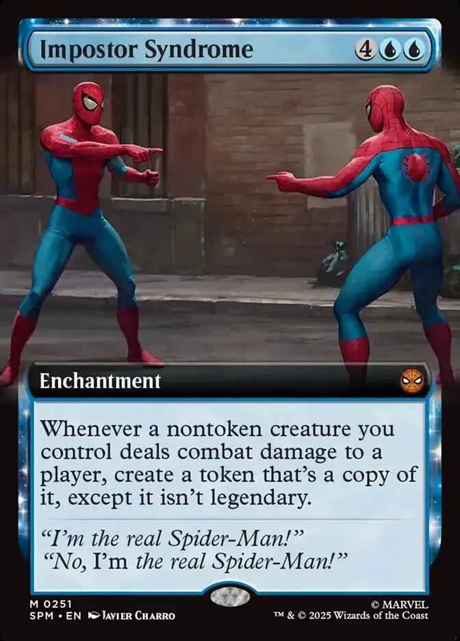 Impostor Syndrome Extended Art - Spider-Man #251