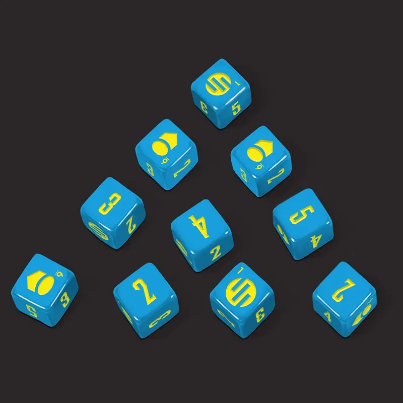 Invincible Superhero Roleplaying Custom Dice Set