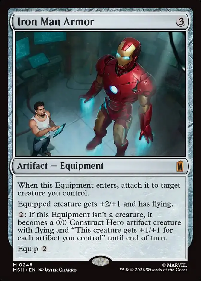 Iron Man Armor Marvel Super Heroes #248