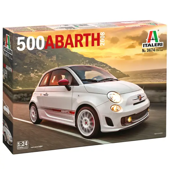 Italeri 500 Abarth 2008 1