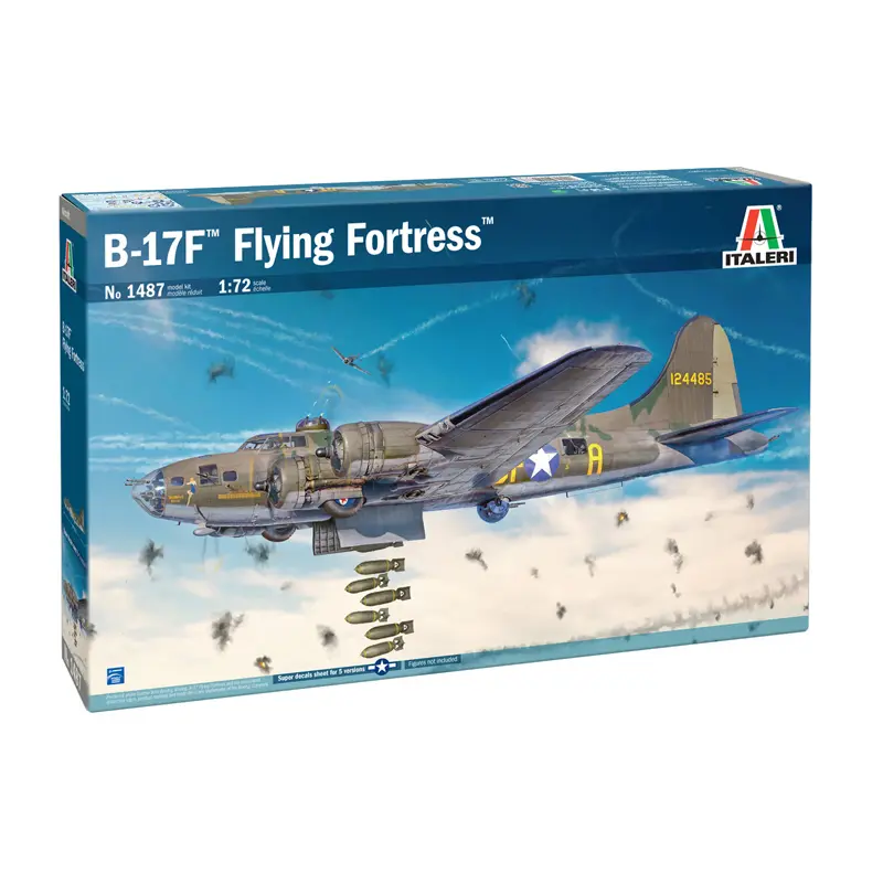Italeri B-17F Flying Fortress | 1