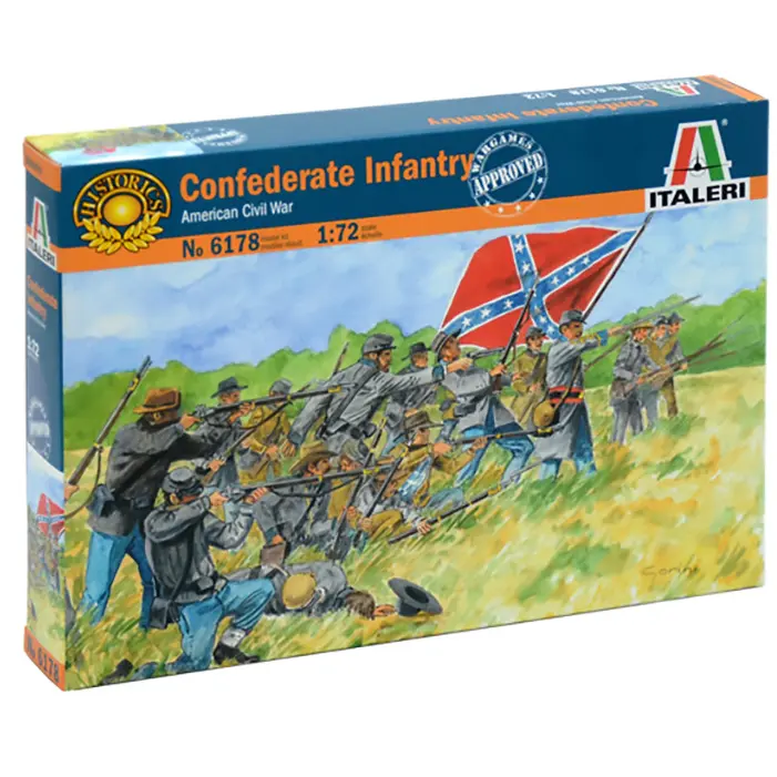 Italeri Confederate Infantry | 1