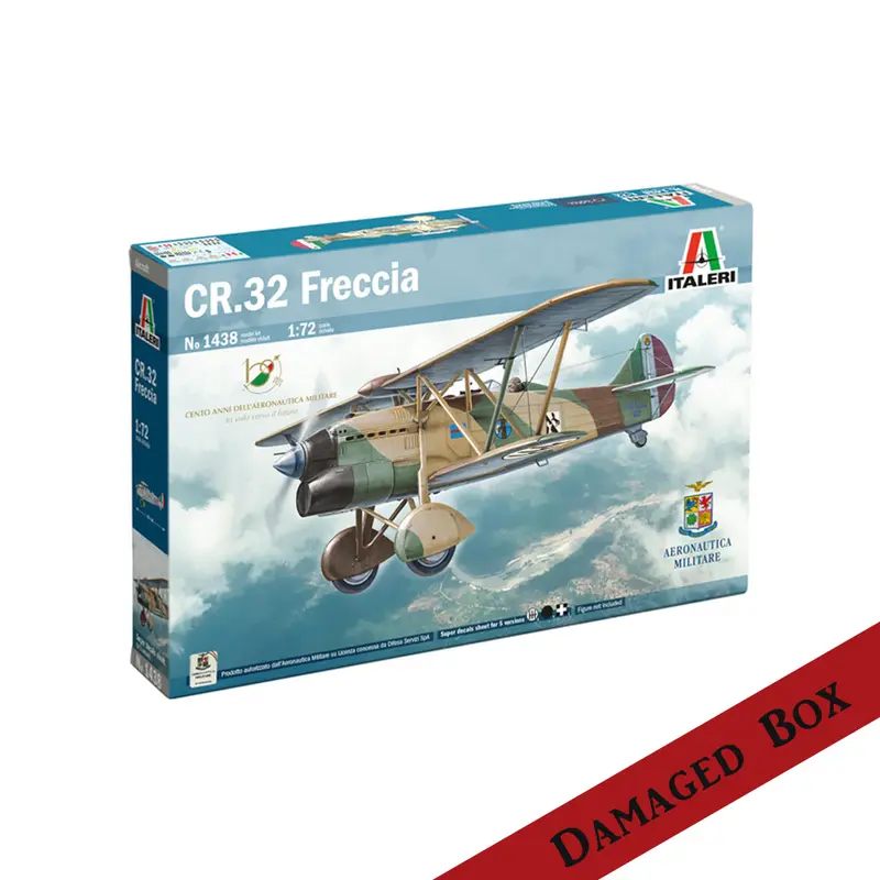 Italeri CR.32 Freccia - Damaged Box