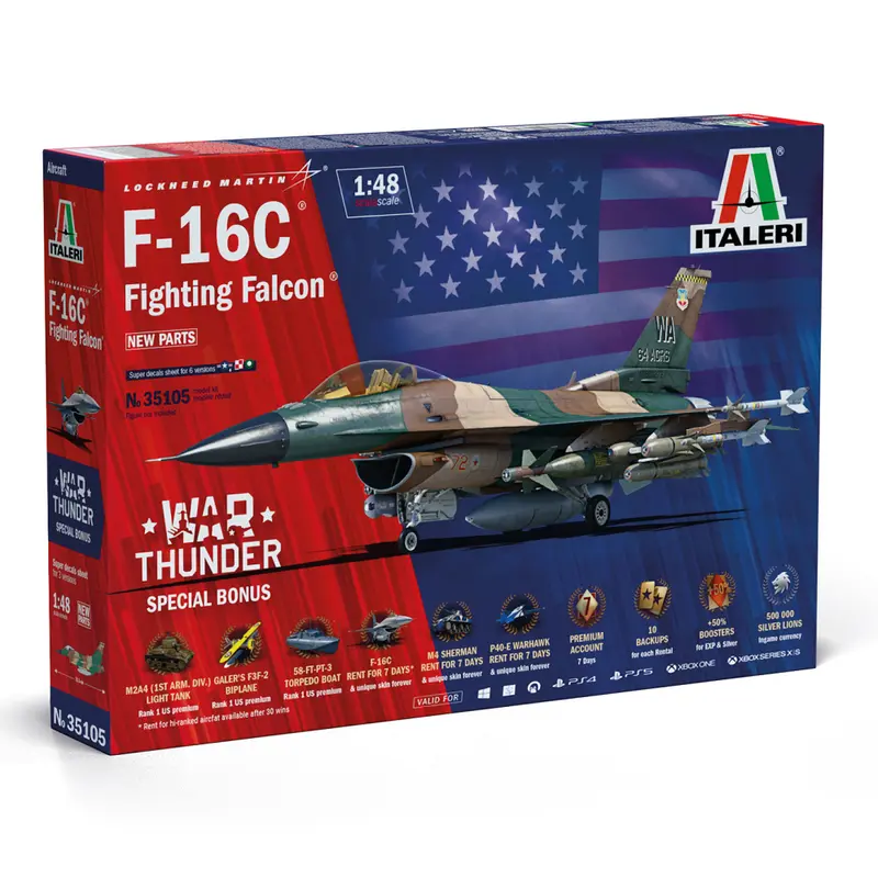 Italeri F-16C Fighting Falcon | 1