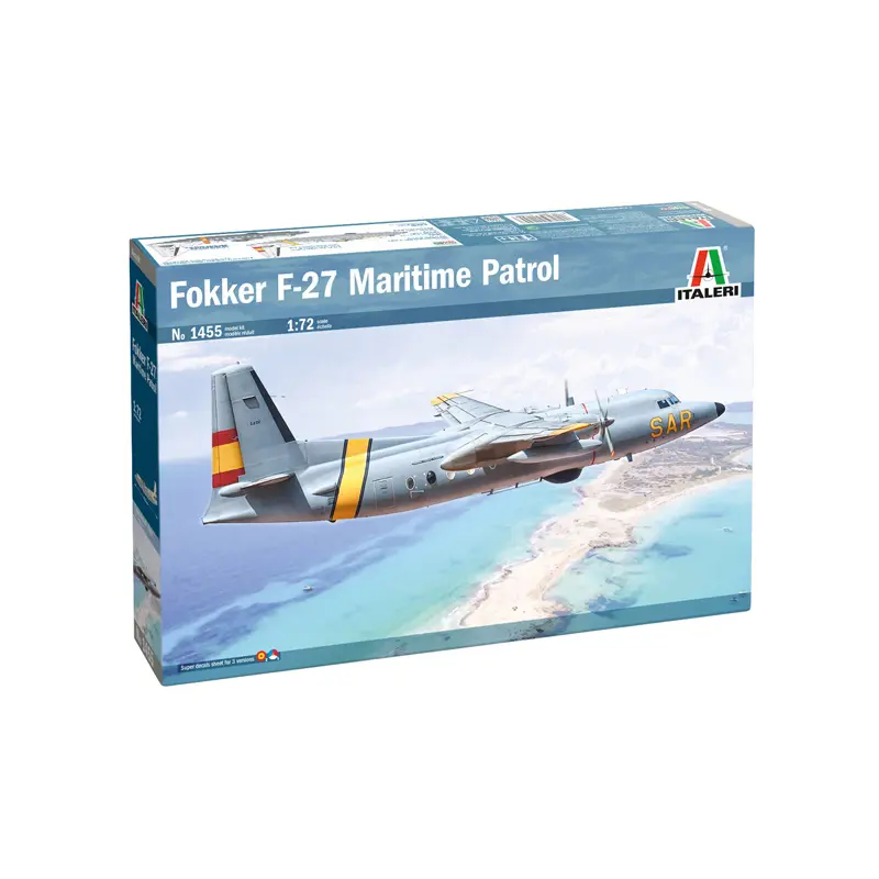 Italeri Fokker F-27 Maritime Patrol 1