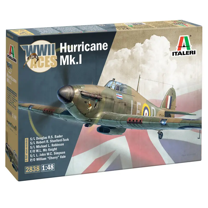 Italeri Hurricane Mk 1 WW2 Aces