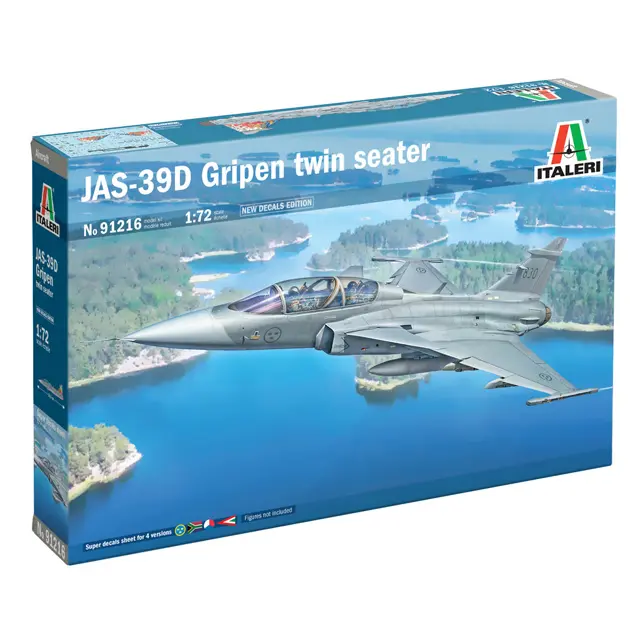 Italeri JAS-39D Gripen Twin Seater | 1