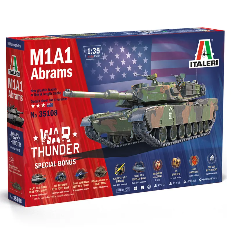 Italeri M1A1 Abrams | 1