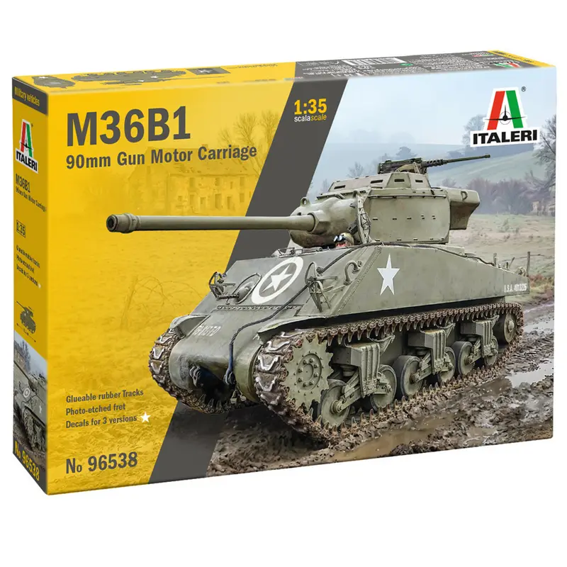 Italeri M36B1 90mm Gun Motor Carriage - 1