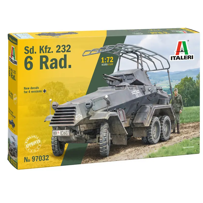 Italeri Sd.Kfz. 232 6-Rad Armoured Car | 1