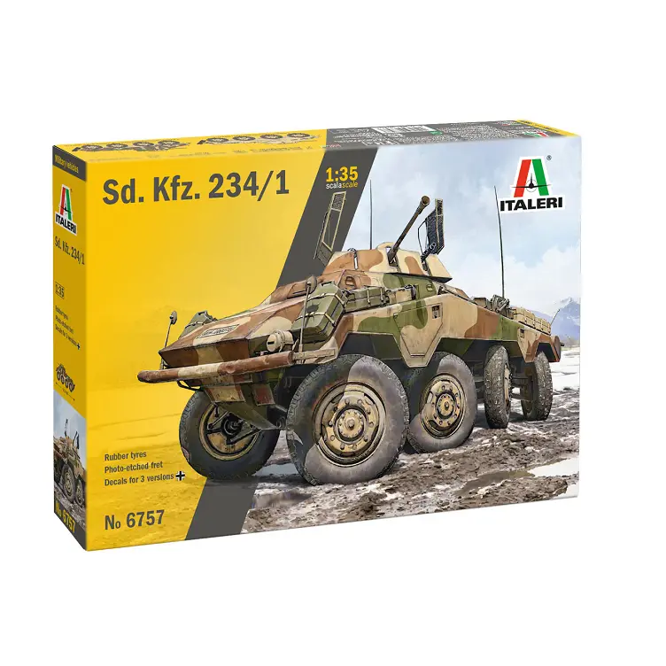 Italeri Sd.Kfz. 234/1 Armoured Car | 1