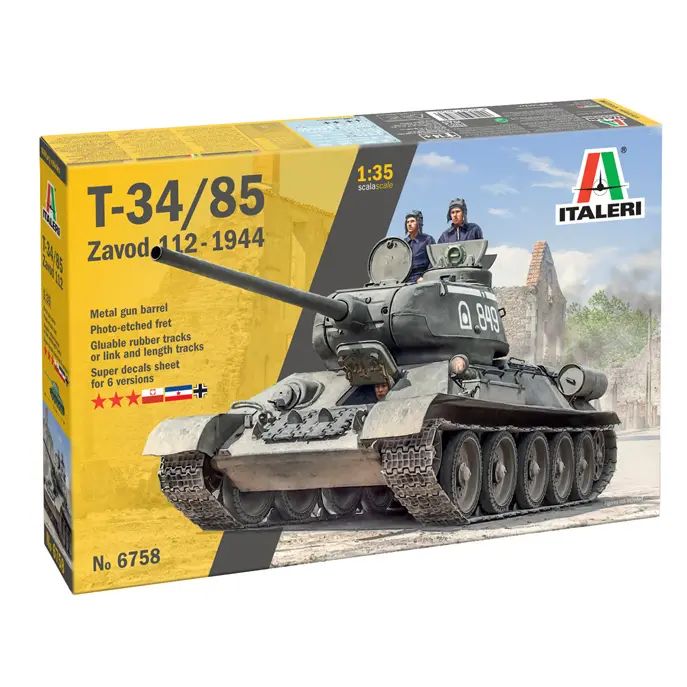 Italeri T-34/85 Zavod 112 – 1944 | 1