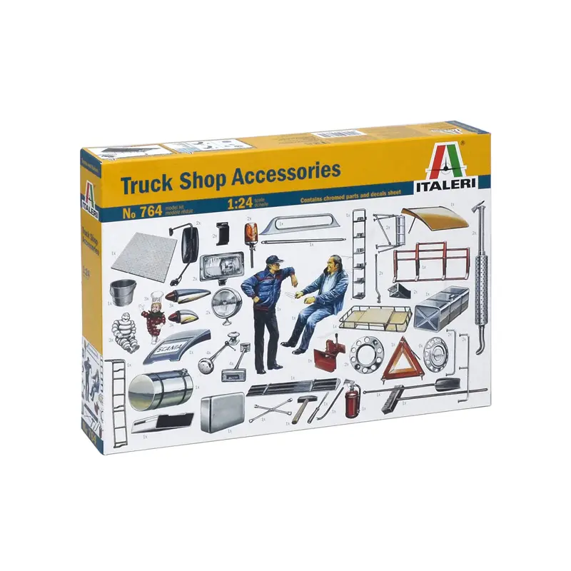 Italeri Truck Shop Accessories 1/24 Scale Modelling Kit