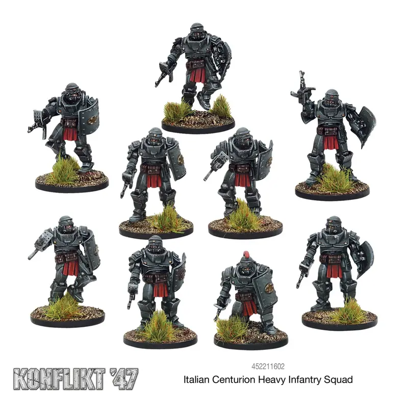 Italian Centurion Heavy Infantry Squad Konlikt '47