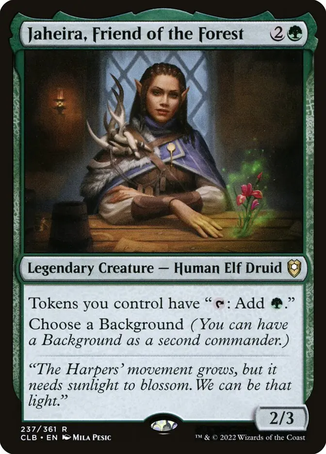 Jaheira, Friend of the Forest - Commander Legends #237