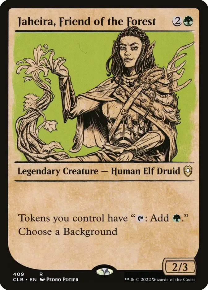 Jaheira, Friend of the Forest - Commander Legends #409