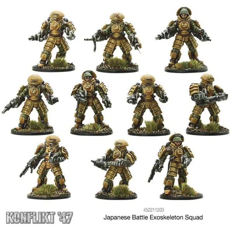 Japanese Assault Exoskeleton Squad Konlikt '47