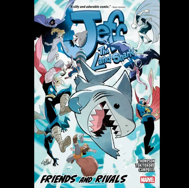 Jeff the Land Shark Friends and Rivals - Paperback Graphic Novel