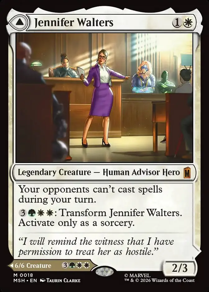 Jennifer Walters // The Sensational She-Hulk Marvel Super Heroes #018