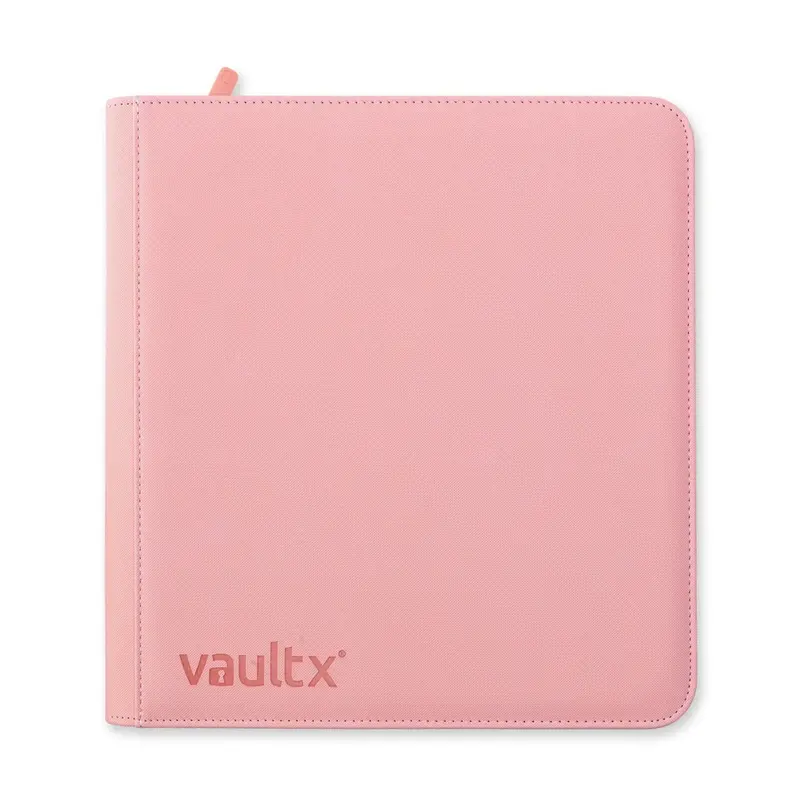 Just Pink Vaultx 12-Pocket Zip Binder