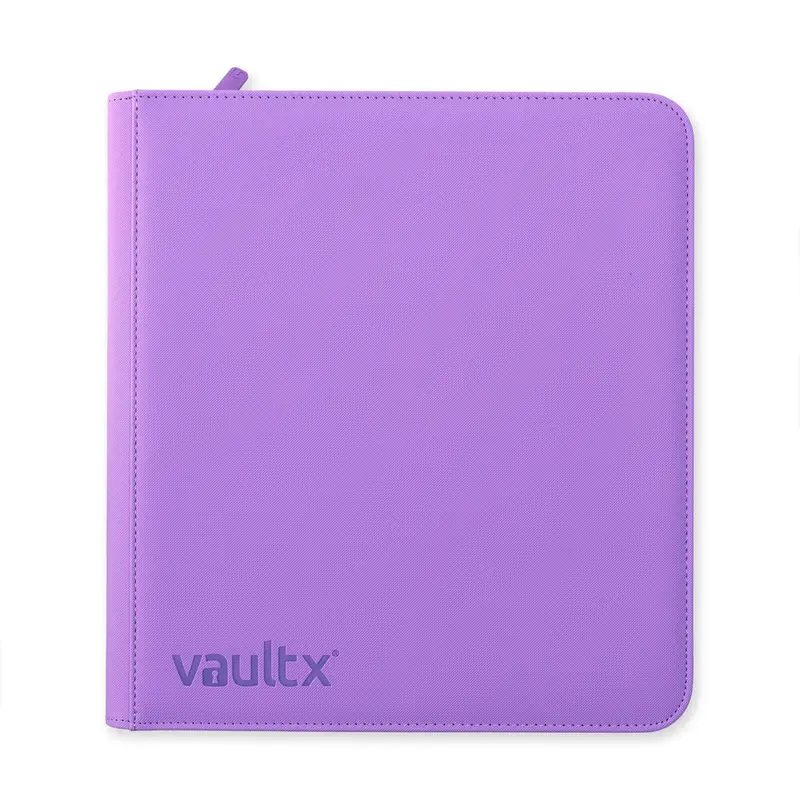 Just Purple Vaultx 12-Pocket Zip Binder