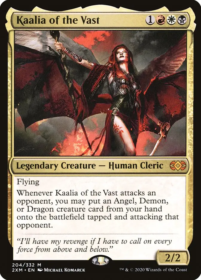 Kaalia of the Vast Double Masters #204