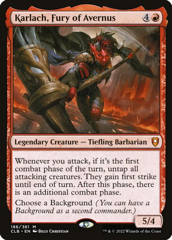 Karlach, Fury of Avernus - Commander Legends #186