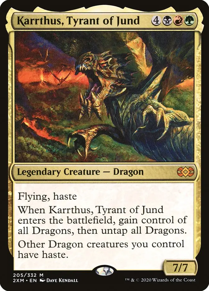 Karrthus, Tyrant of Jund Double Masters #205