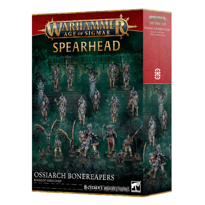Kavalos Vanguard Ossiarch Bonereapers Spearhead