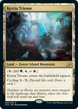Ketria Triome MTG Ikoria - 250 Non-Foil