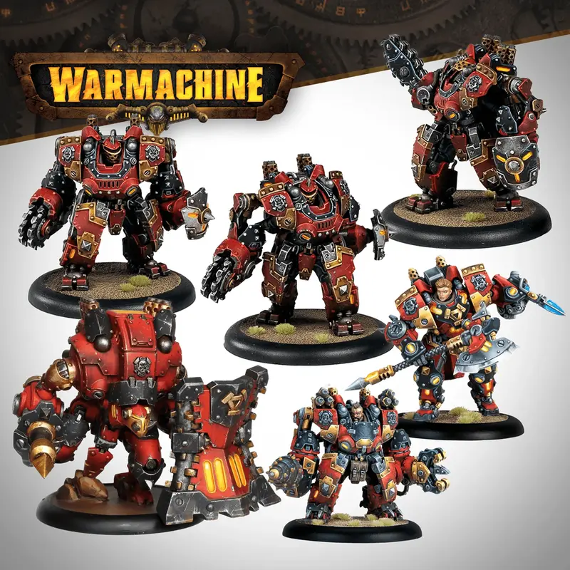 Khador Annihilators Command Cadre Starter set