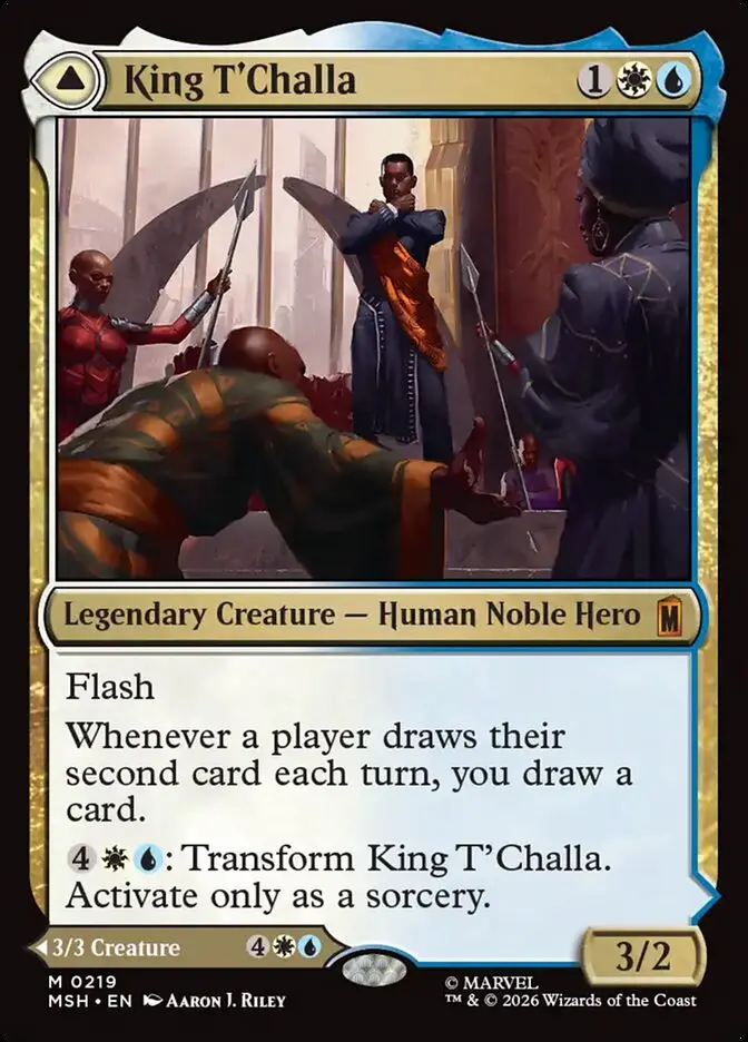 King T'Challa // Black Panther, Hope Enduring Marvel Super Heroes #219