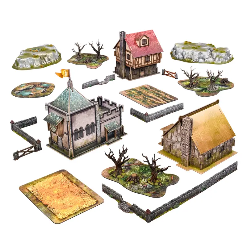 Kings of War Fantasy Battlefield Pack - 28-32mm Scale Terrain Set