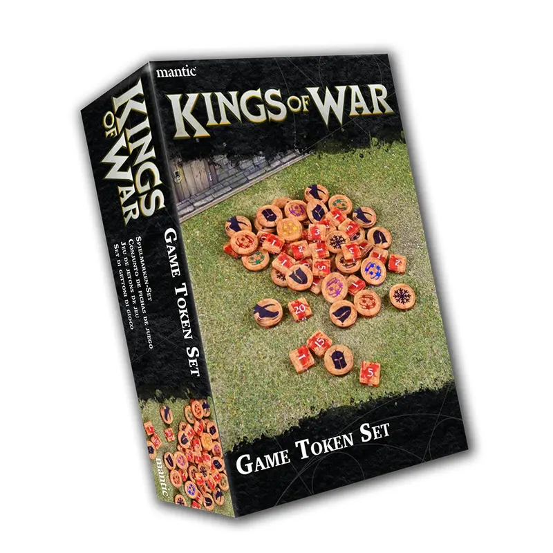 Kings of War Game Token Set