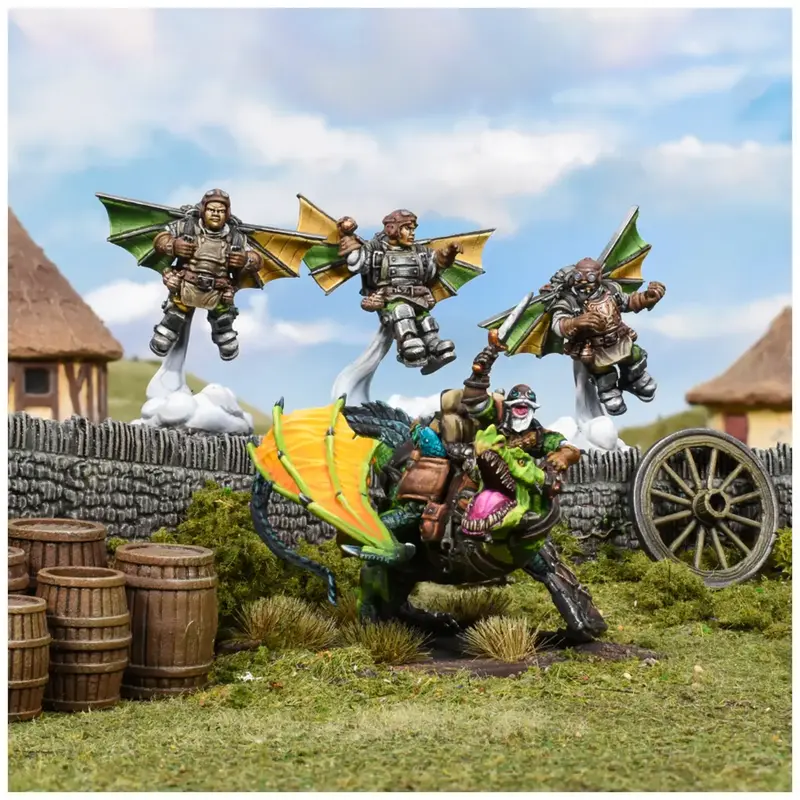 Kings of War Halfling EJ Squadron