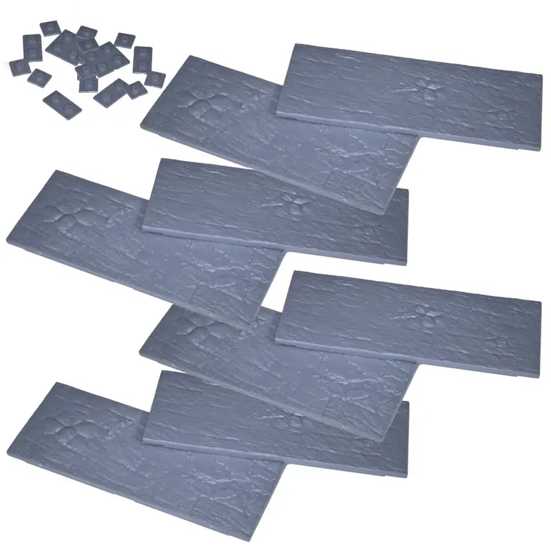 Kings of War Modular Plastic Base Set 125x50mm Pack of 8